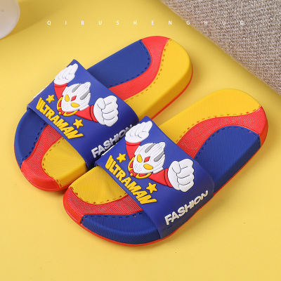 Children's Slippers Summer 2021 New Boys' Indoor Soft Bottom Children's Princess Girl Child Sandals