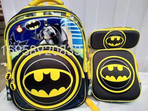 Schoolbag Backpack Cartoon Bag Backpack 3D Bag Children‘s Bags School Bag Gift Bag Trolley Schoolbag