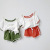 2021 Summer New Children's Short-Sleeved round Neck Letter Jacket + Shorts Two-Piece Set Boys and Girls Sports Suit