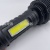 Cross-Border New Arrival SL-01 LED Flashlight USB Charging with Cob Sidelight Strong Light