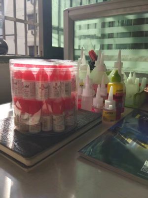 Transparent PVC Barrel package Nail Glue Manufacture Fast-dry Nail Glue For Press on Nails