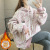Wholesale Winter New Hooded Loose Mid-Length Sweater Women's Korean-Style Personalized Printing plus Velvet Thick Women's Clothes Top