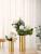 Nordic Electroplated Ceramic Vase Dried Flower Flower Arrangement Living Room Table Decoration Ornaments