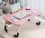 Computer Desk with Drawer Bed Home Bedroom Folding Table Student Dormitory Writing Desk Lazy Fellow Small Table