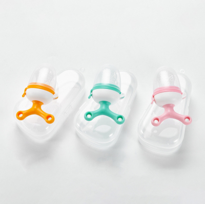 Baby Bite Fruit and Vegetable Le Silica Gel Pacifier Teether Fresh Food Feeder Fruit Supplement Device