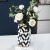 Ceramic Decorative Pot Modern Simple Black and White Jar Ceramic Pot Nordic Home Decoration Ceramic Vase Hallway Crafts