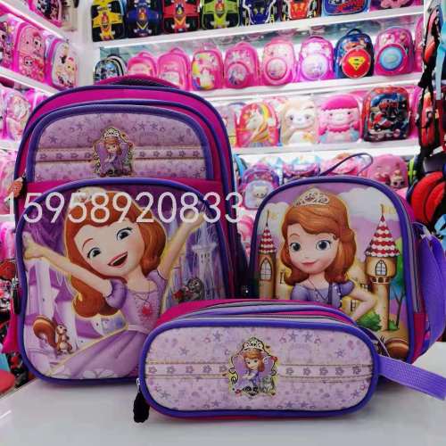 Schoolbag Backpack Cartoon Bag School Bag Children‘s Bags Backpack Pencil Case Pencil Case Lunch Box Trolley Bag