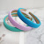 Japanese and Korean Candy Color Summer Simple Design Sponge Wide Brim Hair Pressing Headband Internet Celebrity Same Style All-Matching Outing Hair Accessories