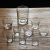 Spot Factory Direct Sales Transparent Empty Glass DIY Cup Candle Holder Windproof Cup Homemade Candle Cup DIY Glass Candle