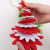 Christmas Decorations Christmas Non-Woven Tree Desktop Mini Christmas Tree with Bell Small Pendant Tree Window Decoration
