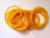 38# Transparent Yellow Rubber Band Vietnam Rubber Ring Imported Rubber Band