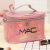 Popular Internet Celebrity Small-Size Cosmetic Bag Portable Korean Simple Large Capacity Cosmetic Bag Girly Heart Toiletry Storage Box