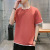 Summer Men's Short-Sleeved T-shirt Cotton Korean Style Trendy round Neck Half-Sleeved Bottoming Shirt Menswear Fashion Brand Handsome Top Clothes