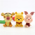 3 Little Bear Nivi Big Head Assembly Decoration Pijie Tigger Gashapon Machine Doll Decoration Doll Children's Toy