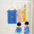 Baby's Short-Sleeved Suit Summer Thin Baby Vest Clothes Skin-Friendly Boys and Girls Summer Fashionable