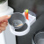 Toilet Ashtray Punch-Free Wall-Mounted Fashion Ashtray Cylinder Creative Wall-Mounted Toilet Multi-Functional Ash Rack