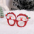 Christmas Adult and Children Decorations Christmas Tree Glasses Frame Antlers Glasses Frame Adult and Children Party Dress up