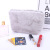 Customized New Product Women's Fur Bag Large Capacity Autumn and Winter Clutch Simple Storage Bag Korean Style Plush Cosmetic Bag Bag