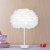 New Nordic Personalized Feather Table Lamp Iron Lamp Bedroom Bedside Lamp Modern Minimalist Living Room Study Table Lamp
