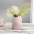 Nordic Instagram Style Marbling Gilt Edging Porcelain Vase Modern Minimalist Living Room Flower Arrangement Vase Ornaments