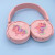 Unicorn Macaron Bluetooth Headset Headset Cartoon Stereo Earphone Card MP3 Foreign Trade Hot Sale.