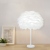 New Nordic Personalized Feather Table Lamp Iron Lamp Bedroom Bedside Lamp Modern Minimalist Living Room Study Table Lamp