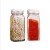 Glass Shaker Pepper Barbecue MSG and Salt Shaker Sealable Seasoning Box Home Seasoning Jar Set