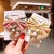 Korean Children's Bow Cute Hairpin Little Girl Shredded Hair Bangs Clip Baby Does Not Hurt Hair Princess Clip Hairware