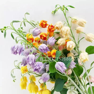 1Pcs Phoenix orchid  silk flowers thanksgiving Low price flowers decoration home decoration accessories  love gift