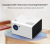 New T10 Wireless Smart WiFi Android Mobile Phone Portable Projector Home HD 1080P Office Projector