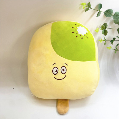 Factory Direct Sales I Nordic Style Fruit Mesquite Popsicle Back Cushion Pillow Plush Toy Sample Customization