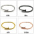 European and American Nail Open Bracelet Titanium Steel Stainless Steel High Quality Couple Rose Gold Men's Retro Alloy Big Brand