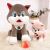 New Sitting Star Dream Dog Doll Husky Puppy Doll Plush Toy Wholesale Birthday Event Gift Customization