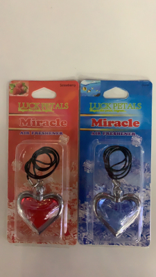 Perfume Pendant Love Heart-Shaped Breathable Film Perfume Car Perfume Pendant Fragrance for Choice