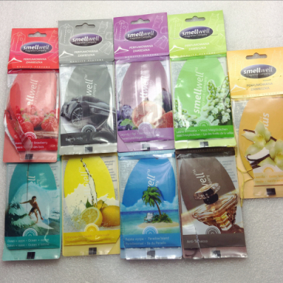 Paper Scent Slip Car Fragrance Paper Air Freshener Car Hanging Incense Card