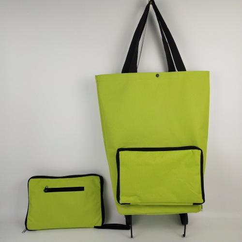 Wholesale Portable Shopping Storage Bag Folding Shopping Bag with Wheels Bag Roller Shopping Cart Luggage Bag