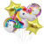 Unicorn Set Series Balloon Combo Children's Dream Pegasus Unicorn Wedding Aluminum Film Balloon Birthday Arrangement