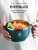 304 Stainless Steel Instant Noodle Bowl Dormitory Students Instant Noodle Bowl Office Worker with Lid Fast Food Cup