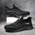 Sports Shoes Men's 2021 Spring New Fashion Mesh Breathable Flying Woven Pumps Low-Top Student Shoes Casual Shoes Men's Shoes