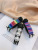 Rainbow Bun Hair Band Xuan Ya Korean Style Pearl Grip Girl Heart Temperament Lazy Updo Hair Clips