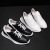 2021 New Trendy Breathable White Shoes Sports Style All-Match Sneakers Fashionable Genuine Leather Men's Shoes Casual Guangzhou Men's Shoes