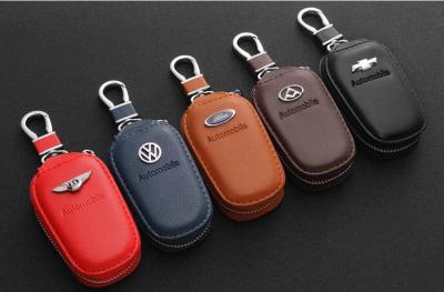 Car Key Case Genuine Leather