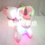 Amazon Hot Colorful Luminous Unicorn Doll down Cotton Plush Toy Doll Birthday Gift