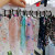 Beads Streamer Hair Tie Korean Style Elegant Hair Tie Hair Rope Internet Celebrity Chiffon Floral Scarf Pearl Hair Ring