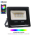 LED Smart Bluetooth Flood Light 20W Colorful RGBW Mobile Phone App Remote Control Dimming Music Light Control a Color-Changing Lamp