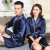 New Nightgown Spring and Autumn Couple Sexy Bathrobe Silk Pajamas Men and Women Long Sleeve Bathrobe Home Wear Summer Wholesale