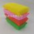 Hair Breaking 6-Piece Set Card Dish Brush Pot Cleaning Sink Sponge Brush Kitchen Cleaning Sponge Decontamination Block