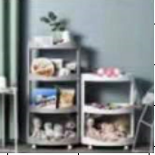 ； wide 3-layer （with wheels）