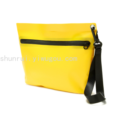 Zipper Portable Water-Proof Bag PVC Handbag Sundries Storage Waterproof Bag