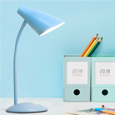 LED Eye Protection Desk Lamp Replaceable Bulb Desk College Student Simple Children Bedside Study Dormitory Reading Lamp